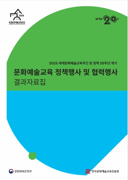 2025 세계문화예술교육주간 및 정책 20주년 계기 문화예술교육 정책행사 및 협력행사 결과자료집